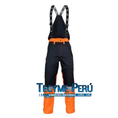 Pantalon para Jardinero A Zero Alpine Naranja/Azul Thinsulate