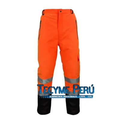 Pantalon Termico  Naranja Fluor Clase 3 Activex